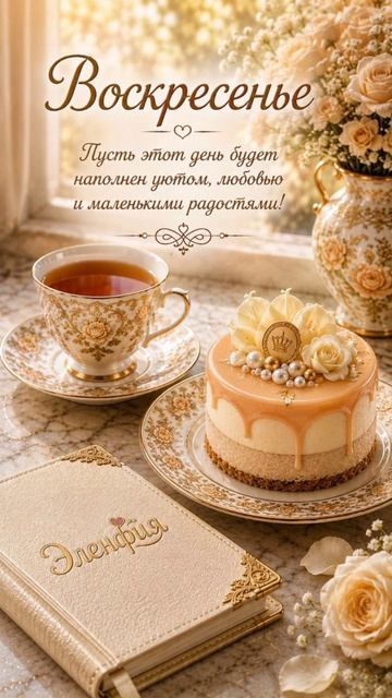 Воскресенье 🫖🥯