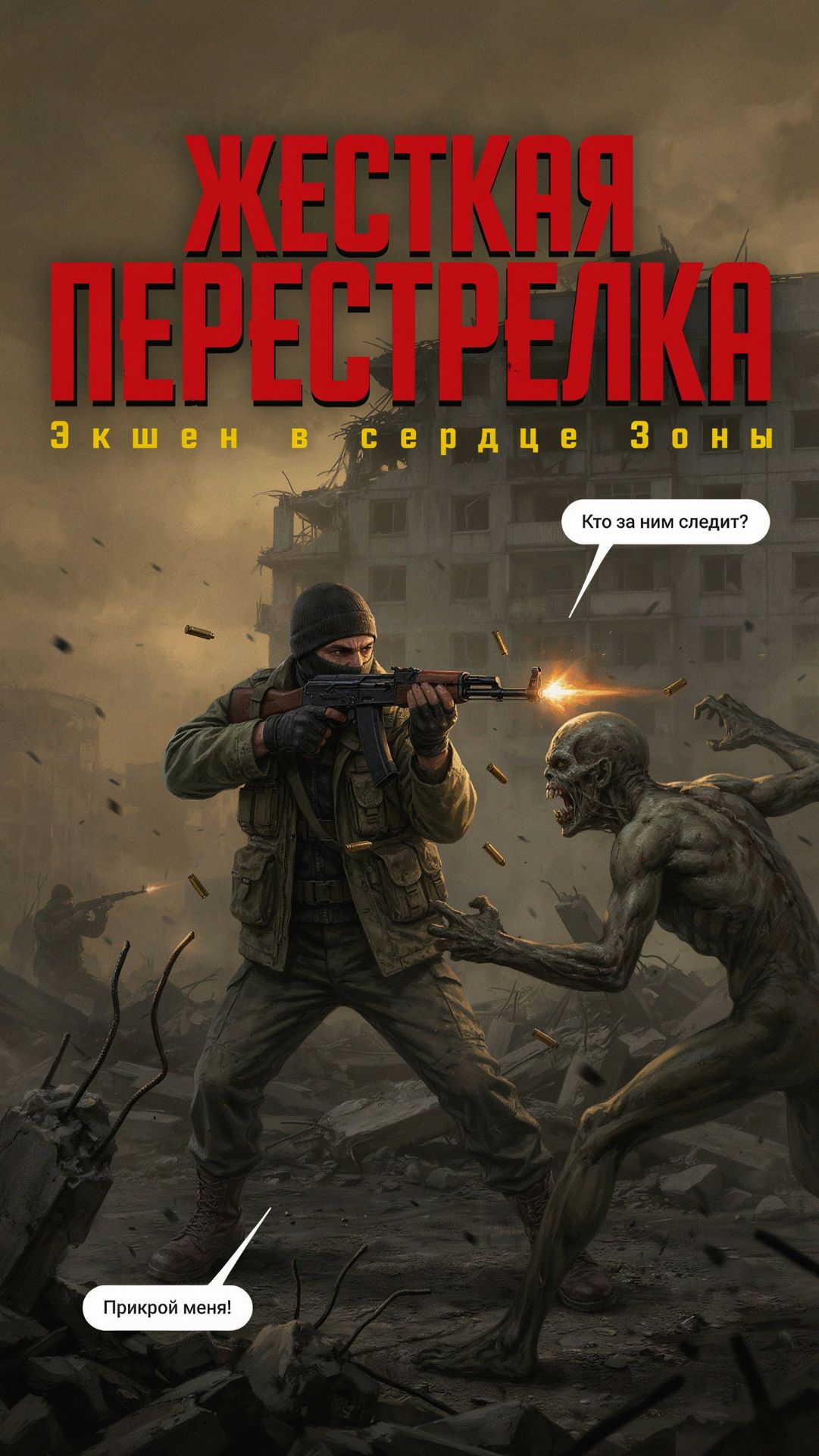 S.T.A.L.K.E.R. 2: Heart Of Chornoby ЖЕСТКАЯ ПЕРЕСТРЕЛКА