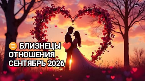 ♊ БЛИЗНЕЦЫ ❤️ ОТНОШЕНИЯ СЕНТЯБРЬ 2026