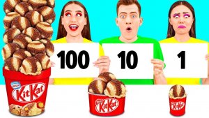 100 Слоев еды Челлендж _ Смешные ситуации с едой