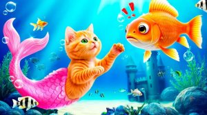 Мы построили домики для домашних животных! Хорошая рыба vs плохой кот!