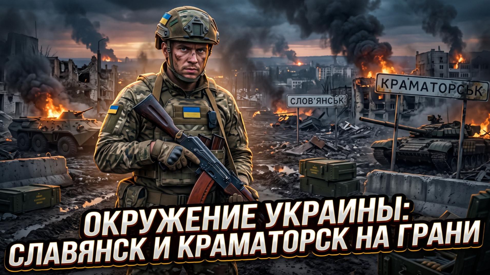 ⚔️Меркурис и Христофороу | Кольцо смыкается: Славянск и Краматорск в огненном окружении
