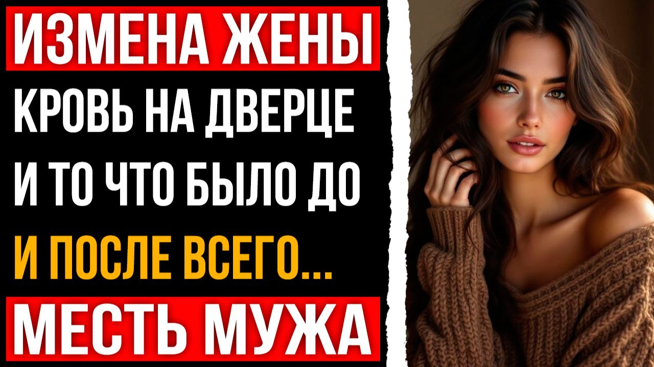 Измена жены - Кровь на дверце и то что было до и после всего