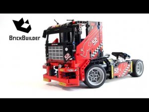 LEGO Technic 42041 Гоночный грузовик — Сборка для коллекционеров
