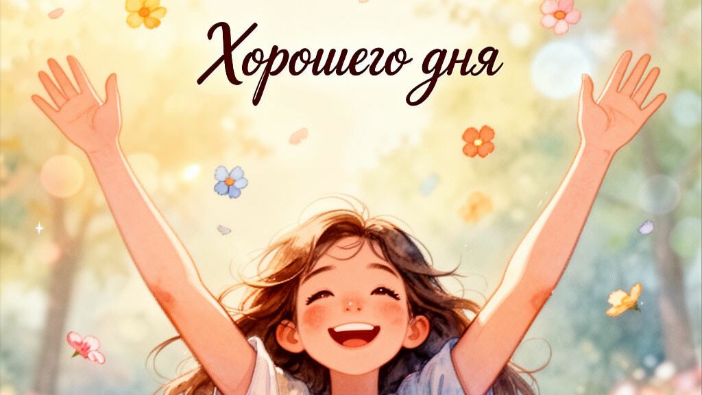 Пожелание: хорошего дня