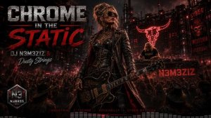 Chrome In The Static — Dark Industrial Techno x Future Rave