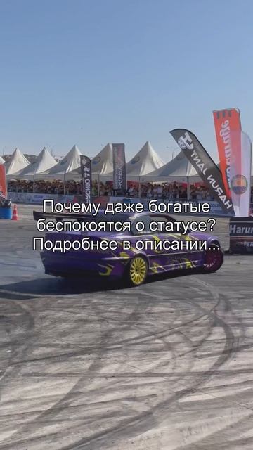 Почему даже богатые
беспокоятся о статусе?
Подробнее в описании...