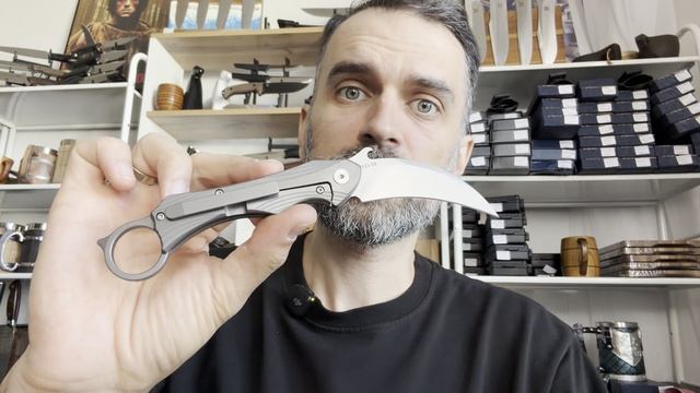 Складной Керамбит URBAN TALON! Керамбит ЗДОРОВОГО ЧЕЛОВЕКА!