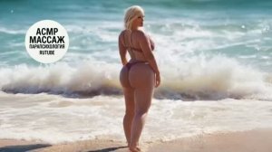 🌊 Идеальный день на пляже | Девушка у моря | Расслабляющее видео