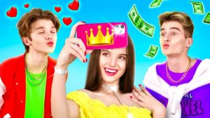 У Меня 2 Парня! Управляю Парнями 24 Часа # Новые VS Старые Отношения