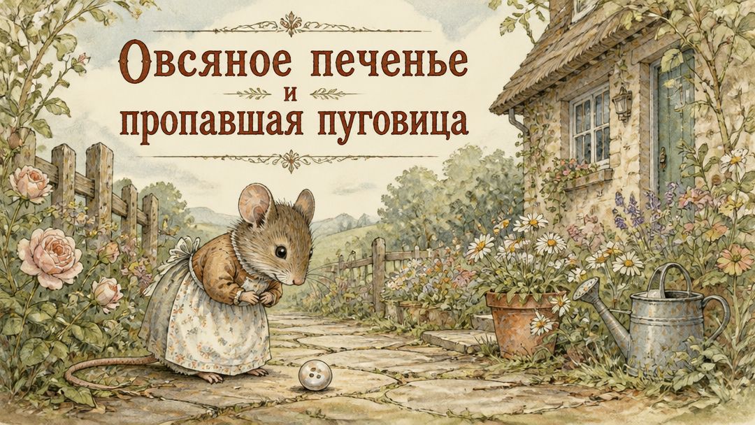 Овсяное печенье и пропавшая пуговица