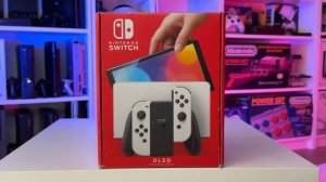 Nintendo Switch OLED | Распаковка и запуск
