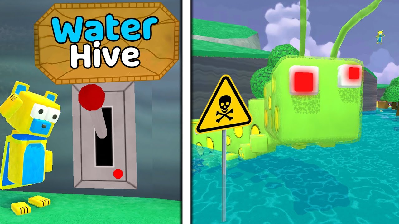 НОВЫЙ уровень «Водный улей» — прохождение игры Super Bear Adventure.