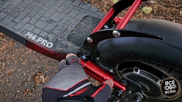 Samik M4 Pro.Скрип амортизаторов.