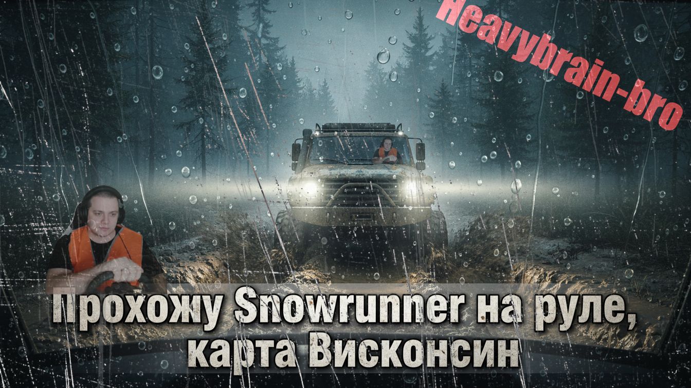 Snowrunner, Висконсин, день третий, продолжаем работать