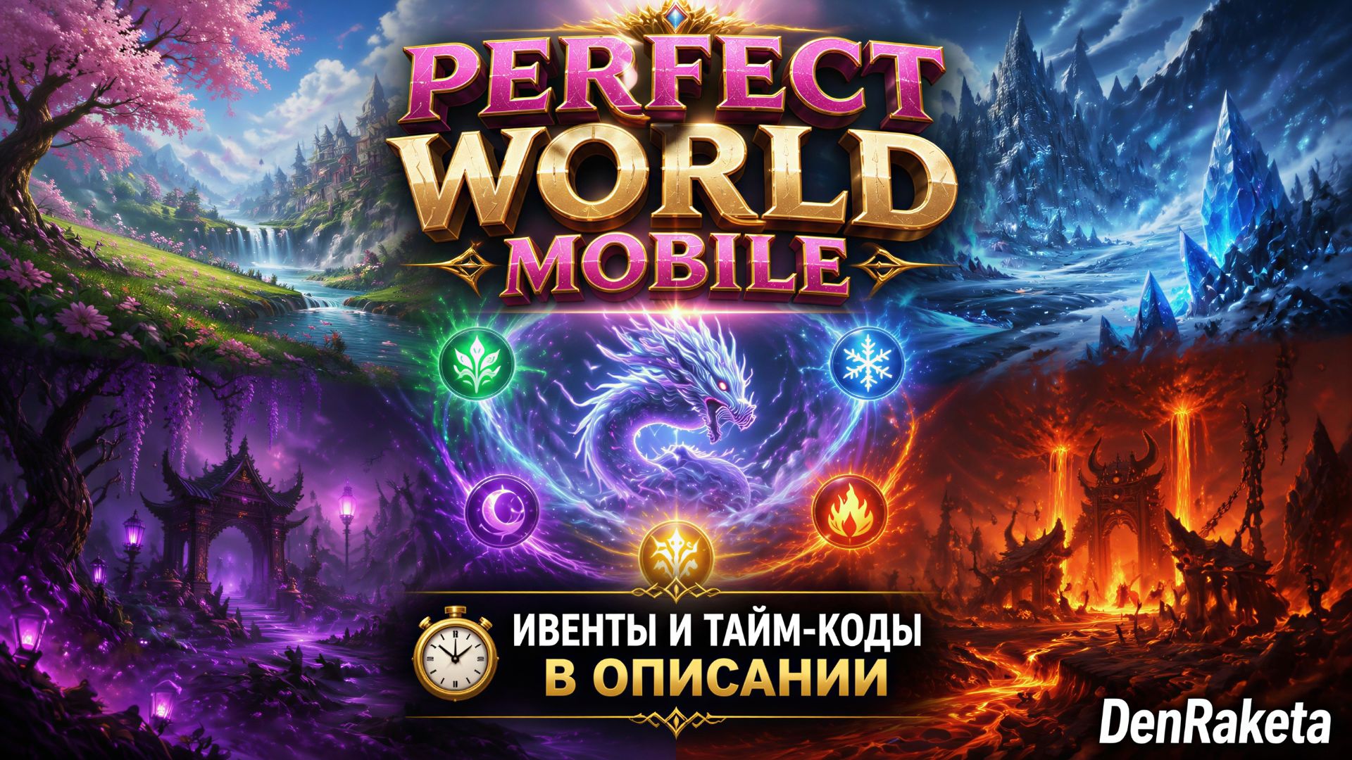 Perfect World Mobile  ивенты Весеннее сафари Ледяной фронтир 2 Храм заката 2 и...