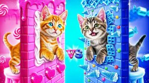 Мы построили секретную комнату для животных! Хорошая мама vs плохая мама