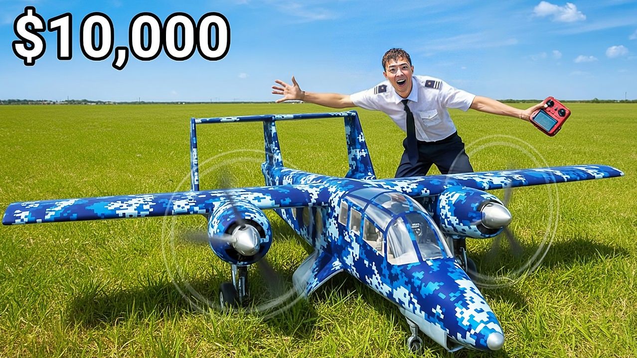 Радиоуправляемые самолёты - от $1 до $10 000!