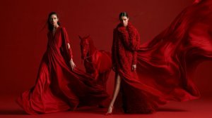 Deep House Mix 2026  Crimson Couture Duet & Scarlet Equestrian Majesty  Red Noir House