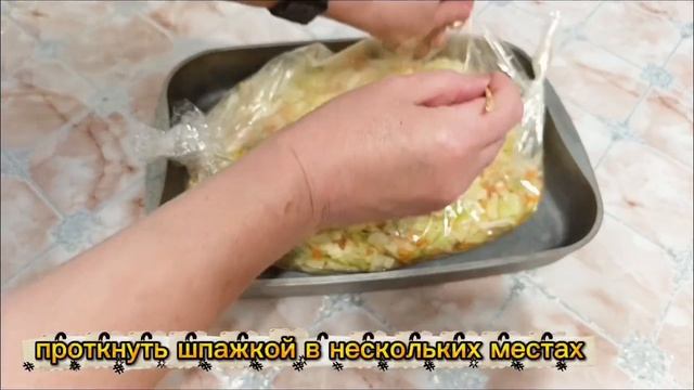 Начинка из капусты для пирожков