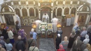 Запись трансляции 23 августа 8:40. Часы. Литургия