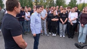 Честный маршрут Встреча жителей посёлка Пангоды с Дмитрием Артюховым губернатором Ямало - Ненецкого