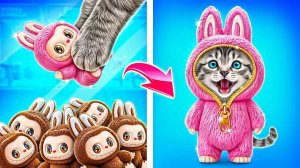 Мы спасли котенка! Секретные лайфхаки для владельцев животных!