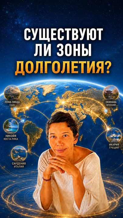 СУЩЕСТВУЮТ ЛИ ЗОНЫ ДОЛГОЛЕТИЯ?