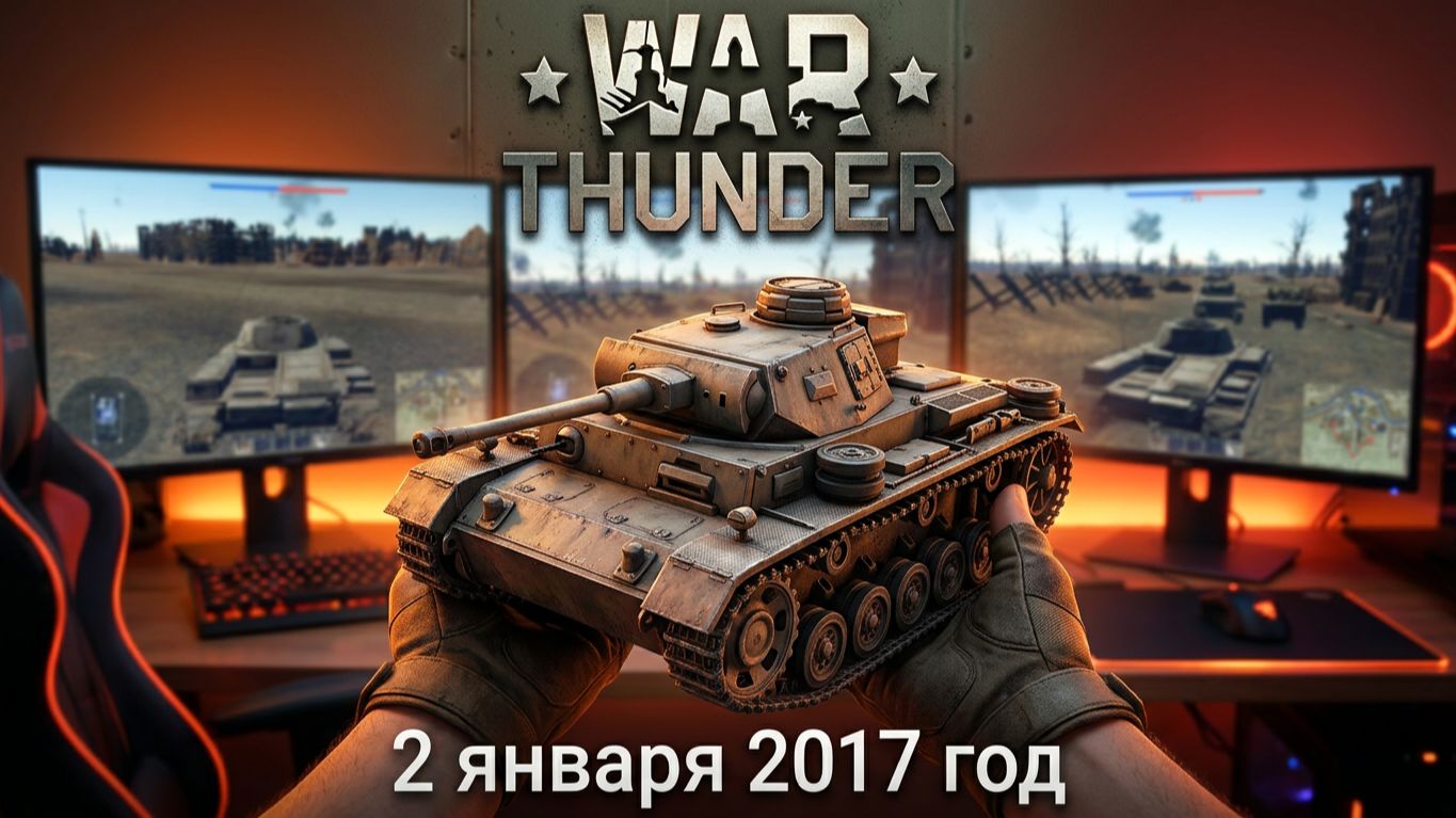 War Thunder | 2 января 2017 год | ХАН БАТОН XAH 6ATOH CEPuK | #XAH6ATOH #ХАНБАТОН #WarThunder
