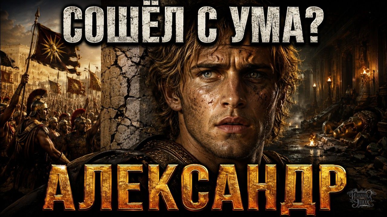 АЛЕКСАНДР МАКЕДОНСКИЙ  Как он ПОКОРИЛ полмира но УБИЛ лучшего друга и сошёл с УМА!