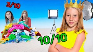 Настя участвует в кастинге моделей