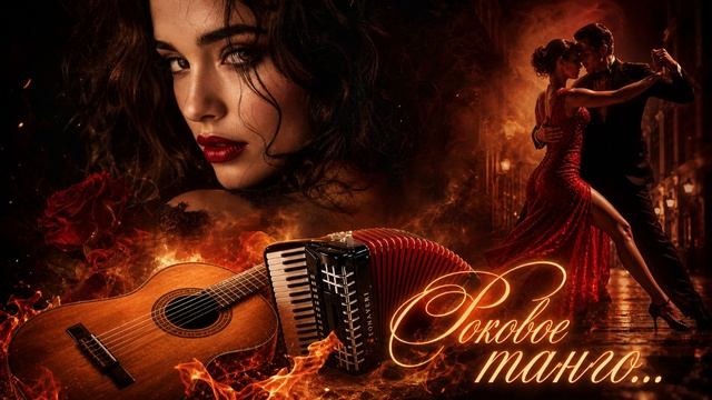 СТРАСТЬ, СРЫВАЮЩАЯ КРЫШУ! Роковое танго | Акустика и аккордеон 💃🔥