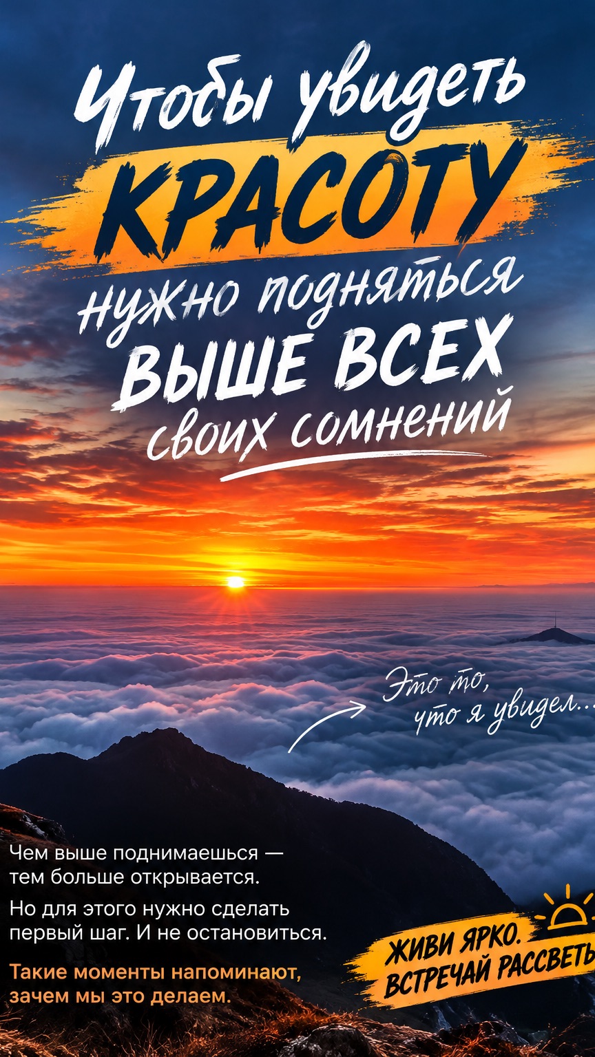 🌅 ВЫШЕ СОМНЕНИЙ