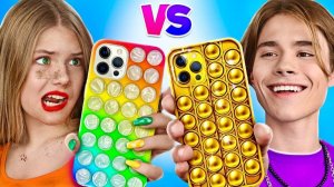 О НЕТ, Я НА МЕЛИ! Богатая Девушка VS Бедная Девушка # Притворилась Богатой Чтобы Стать Популярн