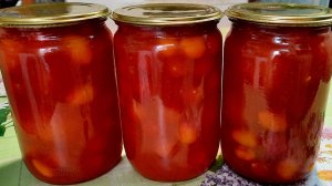 🍅 ПОМИДОРЫ в СОБСТВЕННОМ СОКУ на ЗИМУ без Стерилизации и без Уксуса