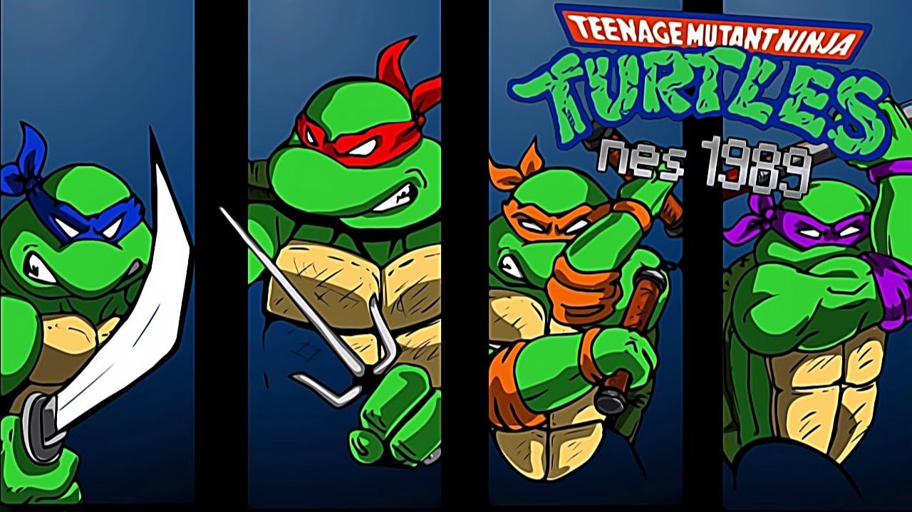 Черепашки НиндзяTeenage Mutant Ninja Turtles.На русском.NES