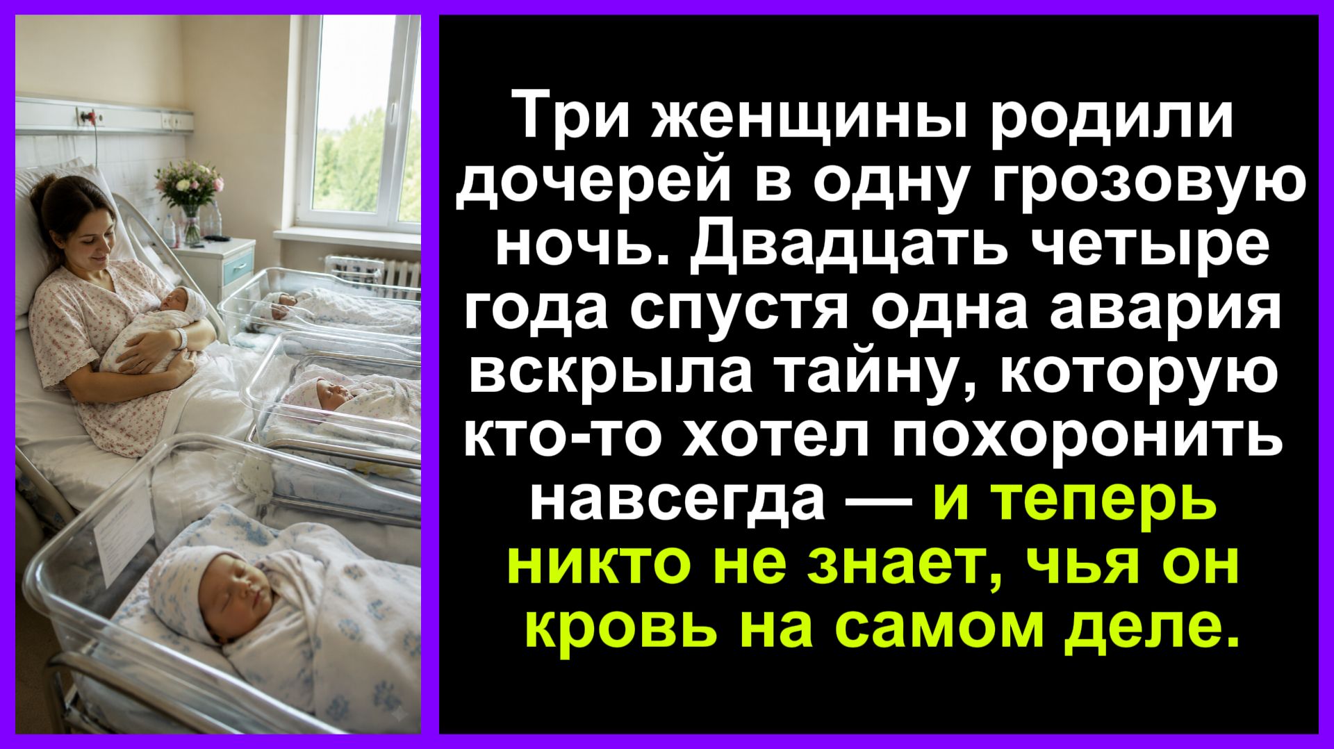 Истории из жизни|Тайна четвёртого роддома|Аудио рассказы|Аудиокниги слушать онлайн|Жизненные истории