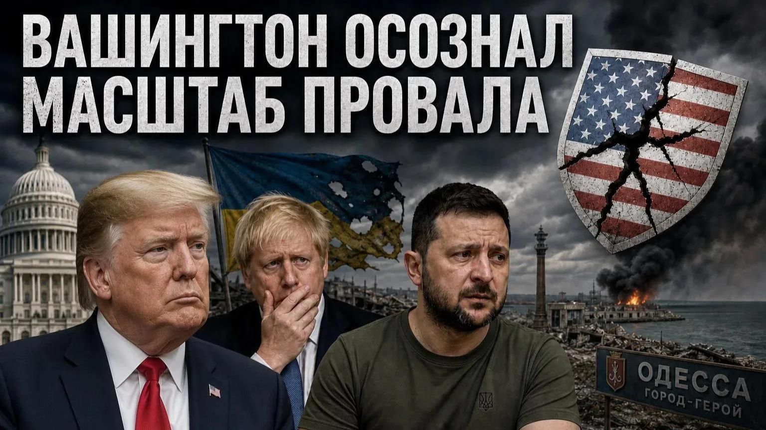 Запад выдохся, Украина разбита, а русский флаг в Одессе всё ближе