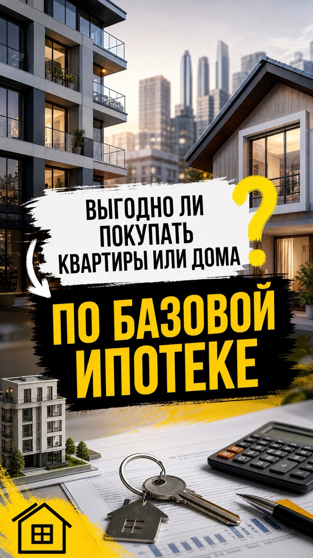 Выгодно ли покупать квартиры или дома по базовой ипотеке?