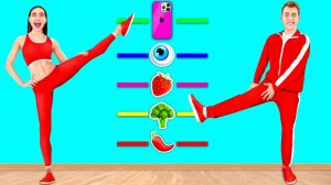 Игра в Кальмара в реальной жизни _ Игровой Челлендж Смешные cитуации
