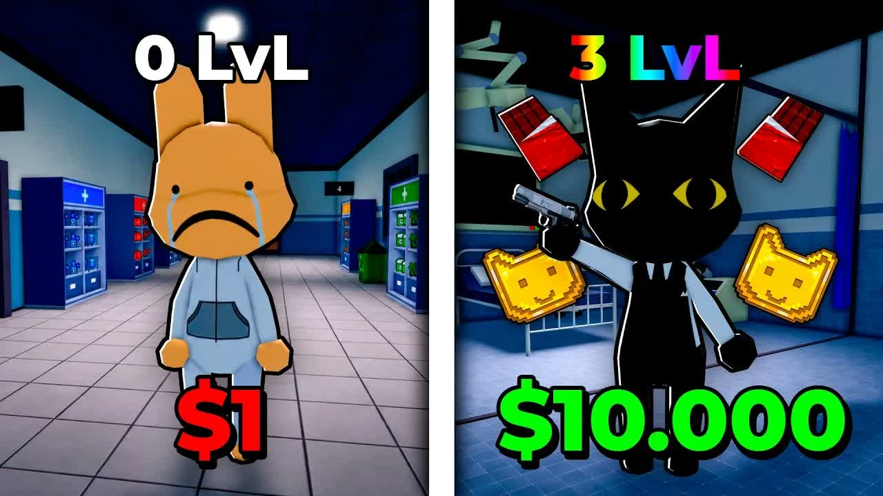 😱 1$ ПРОТИВ 10000$ в Animal Hospital