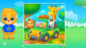 Детский развивающий мультфильм, пазлы, головоломка