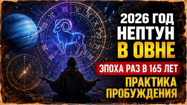 2026 год. Нептун в Овне: эпоха, которой не было с 1861 года — что она меняет в тебе.