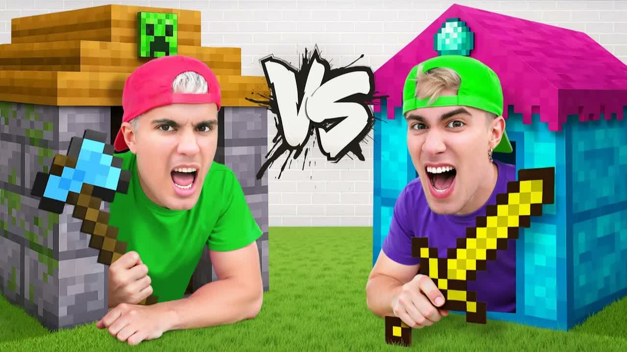 БУНКЕР MINECRAFT $1 VS $1000 !!