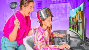 24 Часа Пранк Родителей * Игнорирую Маму и Папу / Вики Шоу
