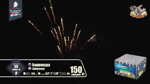Фейерверк VH-COMBI-10 Барракуда / Sphyraena (0,8