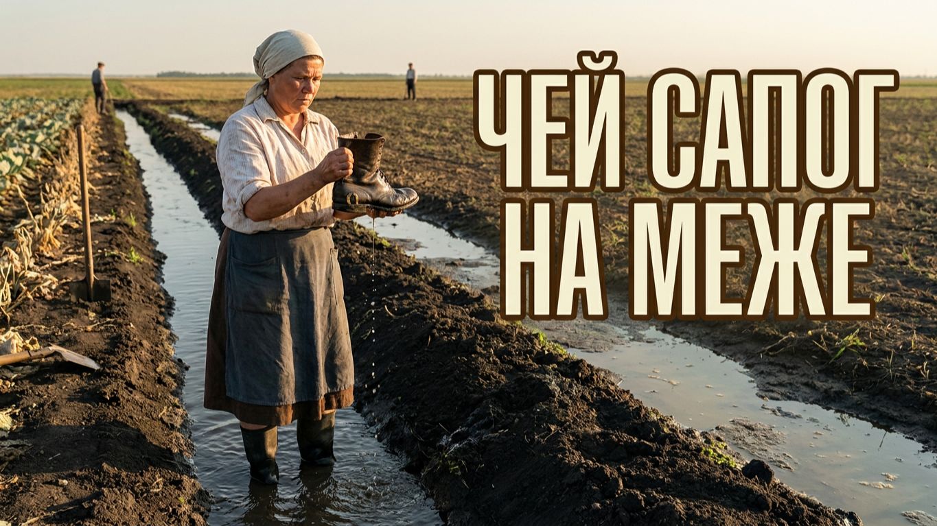 ЧЕЙ САПОГ НА МЕЖЕ | РАССКАЗ ДЛЯ ДУШИ ДЕРЕВЕНСКАЯ ПОВЕСТЬ | АУДИОКНИГА
