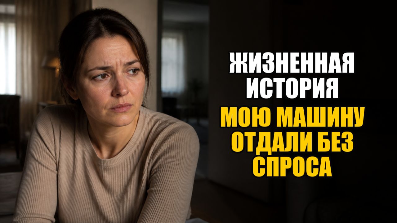 ЭТУ ИСТОРИЮ НУЖНО УСЛЫШАТЬ ДО КОНЦА мою машину отдали без спроса