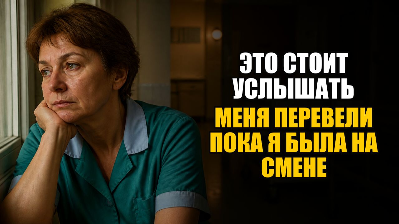 Я ПЛАКАЛА, КОГДА СЛУШАЛА ЭТОТ РАССКАЗ меня перевели пока я была на смене
