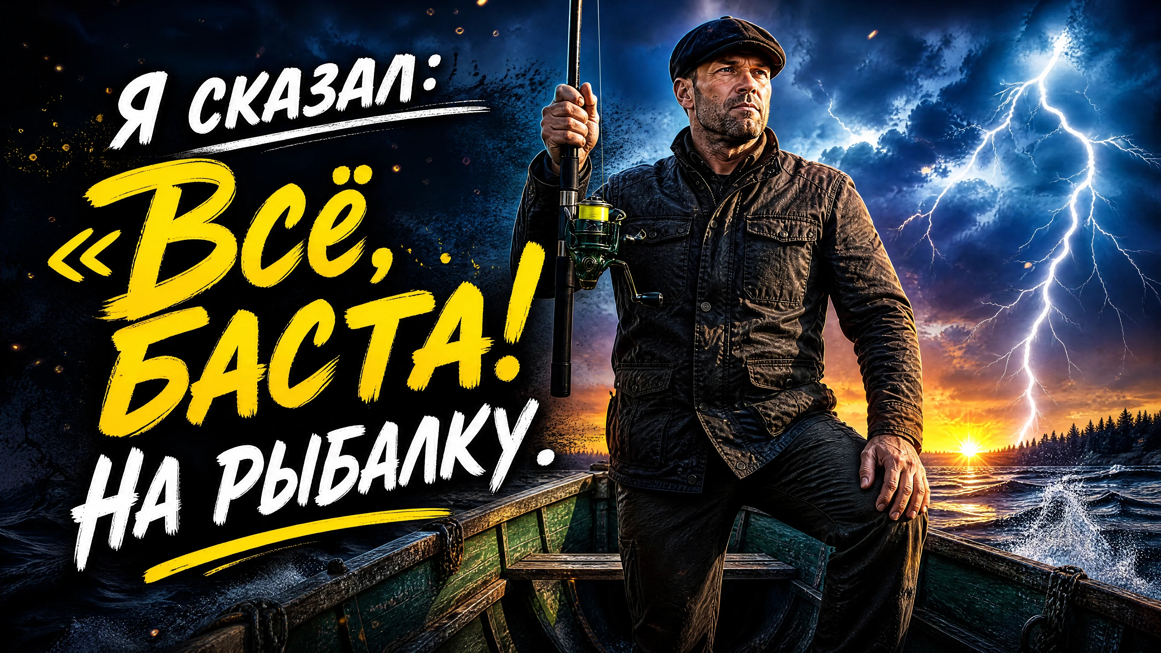 Я сказал: «Всё, баста! На рыбалку .